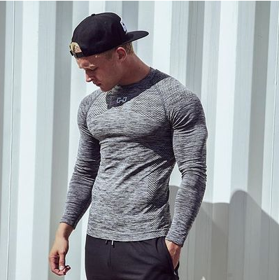 Camiseta de Compresión Atlética para Hombres para Gimnasio y Carrera