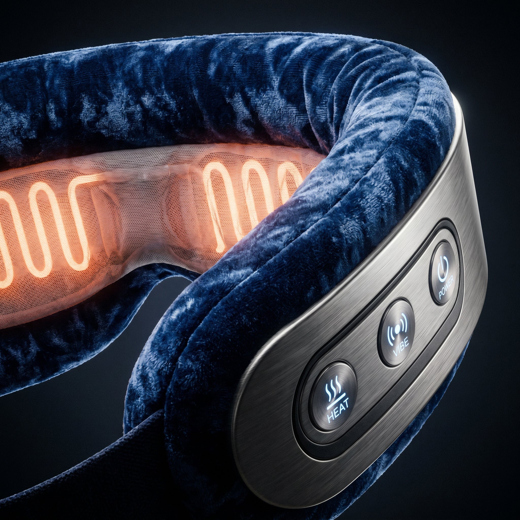EyeRelax Pro™ — Masajeador Electrico de Ojos con Calor y Vibracion