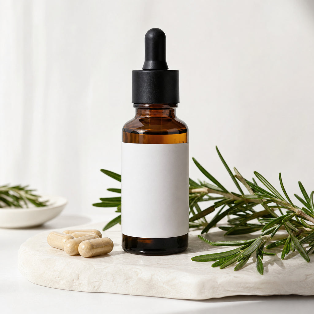 HairBoost Serum™ | Suéro Capilar con Biotina y Romero para Crecimiento