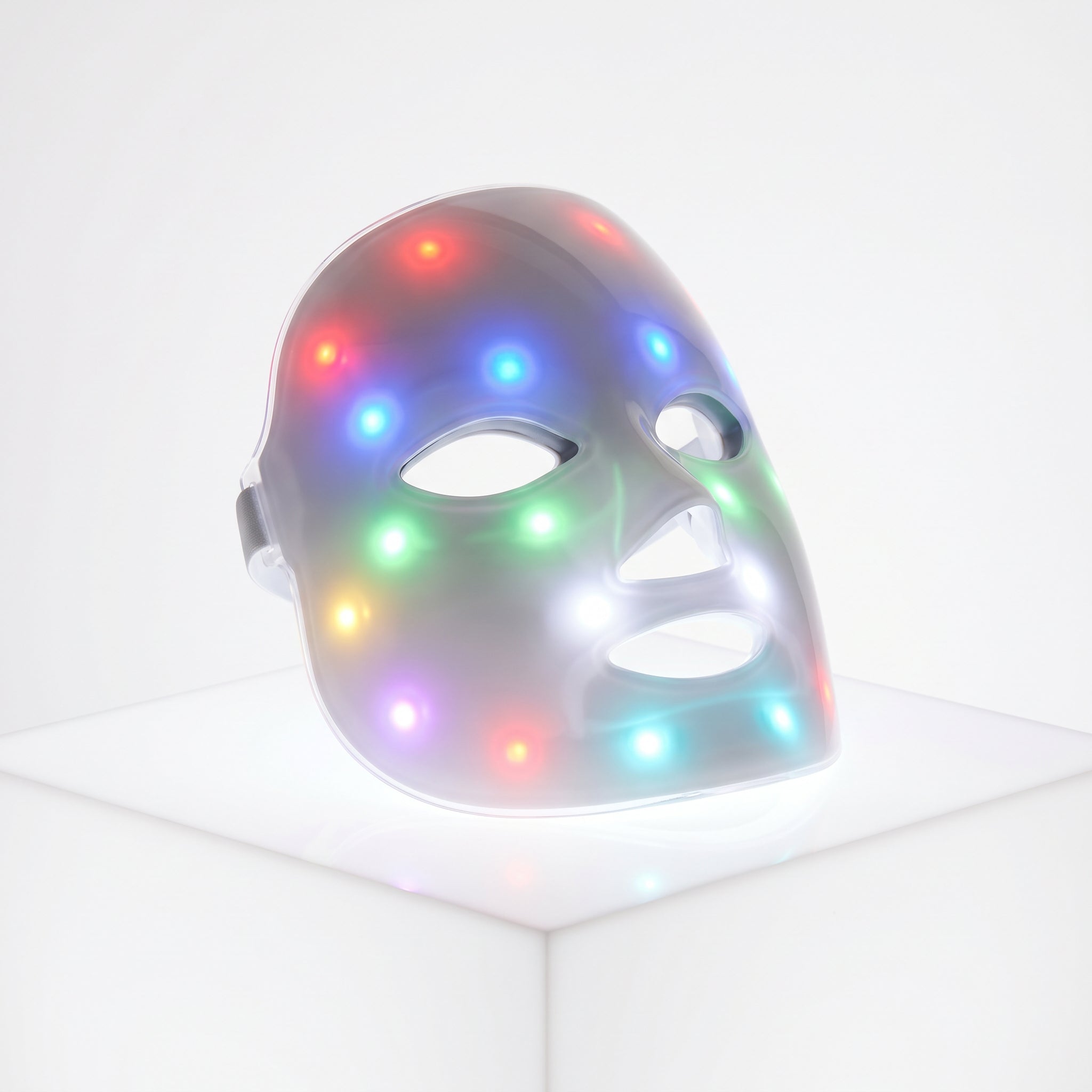 LumiGlow Pro™ — Mascarilla LED Fototerapia Facial 7 Colores