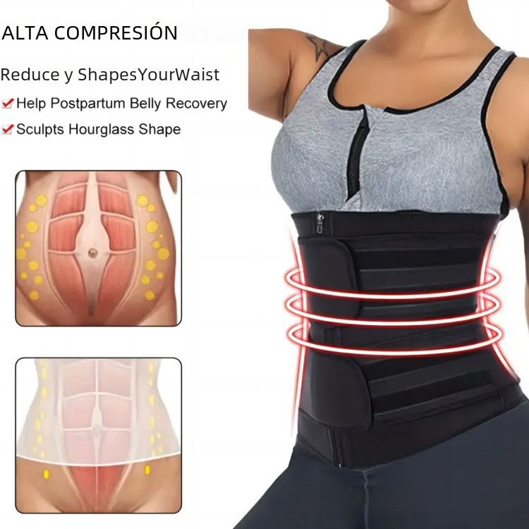 Corsé Reductor de Cintura Ajustable para Mujer para Pérdida de Peso