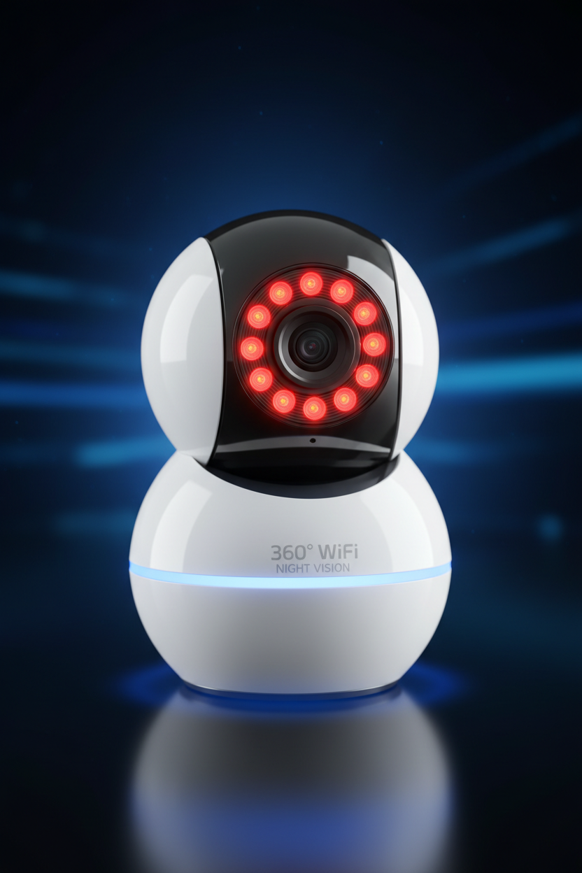 SecureCam 360™ - Visión nocturna