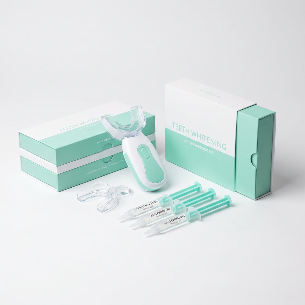 BrightSmile Pro™ — Kit Profesional Blanqueamiento Dental LED